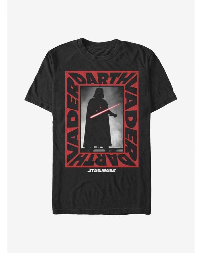 Star Wars Darth Vader Frame T-Shirt $4.66 T-Shirts