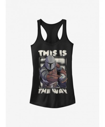 Star Wars The Mandalorian The Way Girls Tank $8.96 Tanks