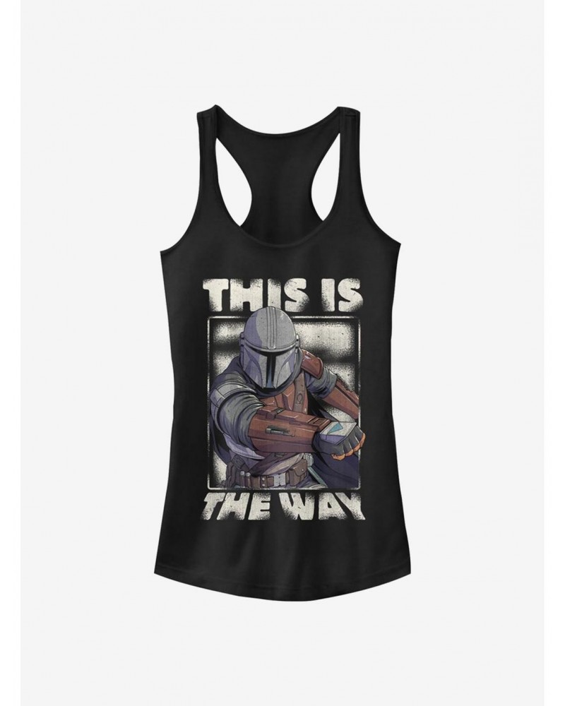 Star Wars The Mandalorian The Way Girls Tank $8.96 Tanks