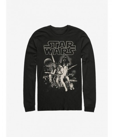 Star Wars Poster Long-Sleeve T-Shirt $9.74 T-Shirts