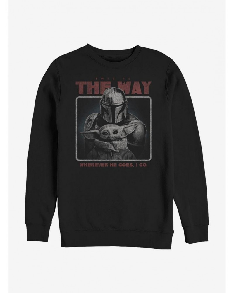 Star Wars The Mandalorian Retro This Is The Way Sweatshirt $9.45 Sweatshirts