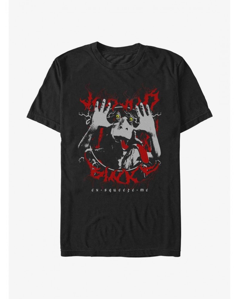 Star Wars Heavy Metal Jar Jar Binks T-Shirt $5.59 T-Shirts