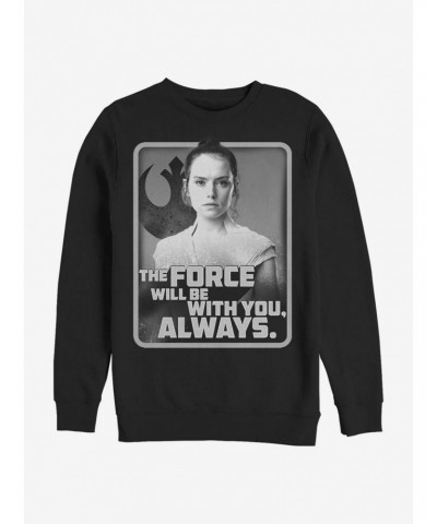 Star Wars: The Rise Of Skywalker With You Rey Sweatshirt $8.86 Sweatshirts