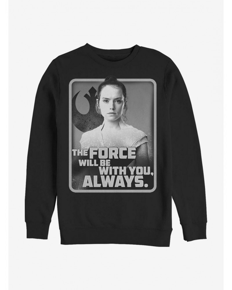 Star Wars: The Rise Of Skywalker With You Rey Sweatshirt $8.86 Sweatshirts