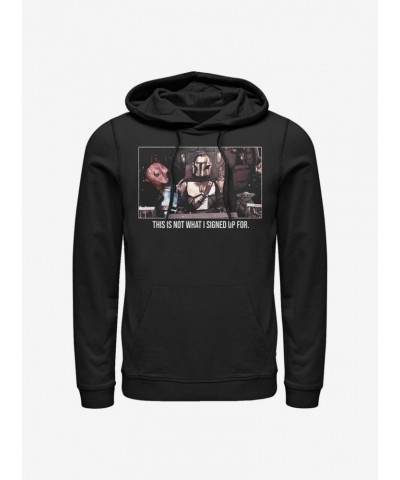 Star Wars The Mandalorian Squad Goals Hoodie $15.09 Hoodies