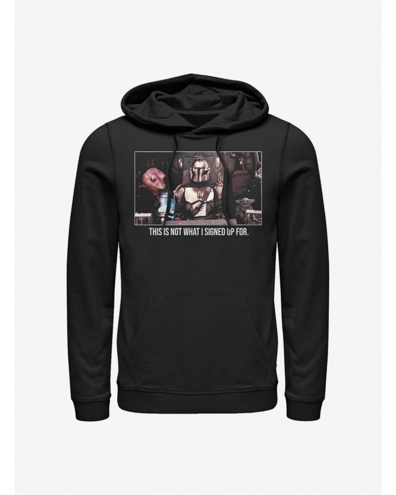 Star Wars The Mandalorian Squad Goals Hoodie $15.09 Hoodies