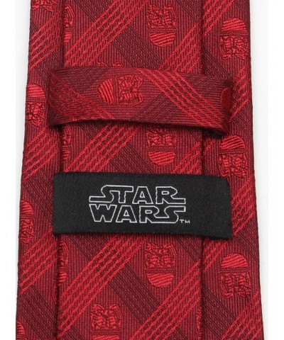 Star Wars Stormtrooper Red Plaid Tie $19.81 Ties