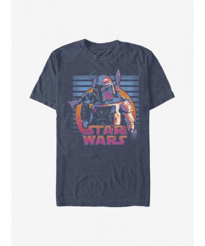 Star Wars Neon Fett T-Shirt $6.21 T-Shirts