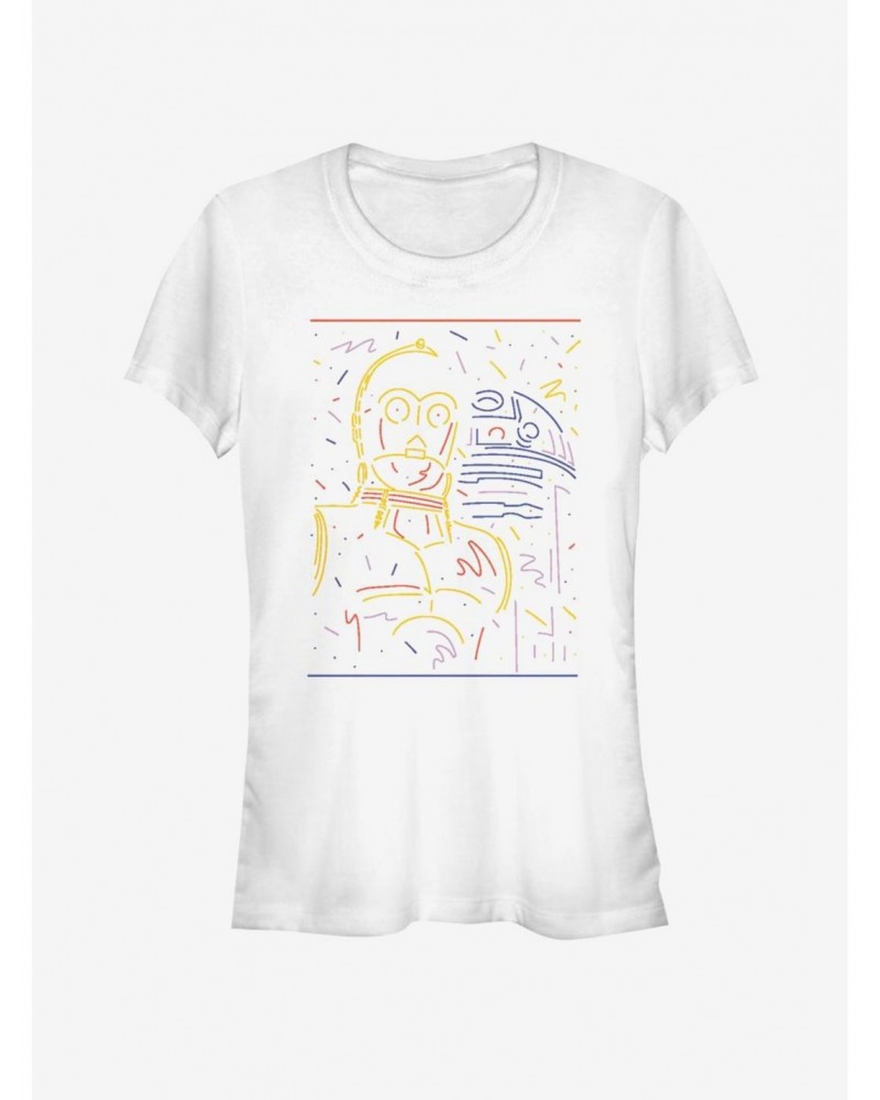 Star Wars Brobots Girls T-Shirt $7.93 T-Shirts