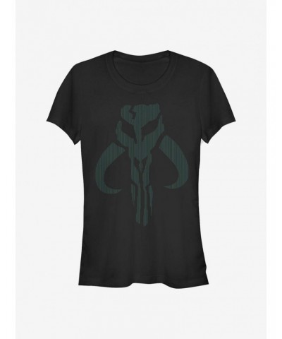 Star Wars The Mandalorian Mando Color Crest Girls T-Shirt $8.09 T-Shirts