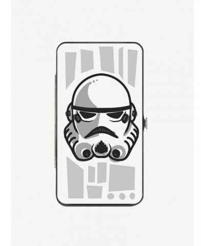 Star Wars Stormtrooper Face Parts Hinge Wallet $10.45 Wallets