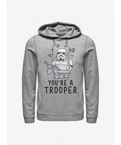 Star Wars Trooper Love Hoodie $10.78 Hoodies