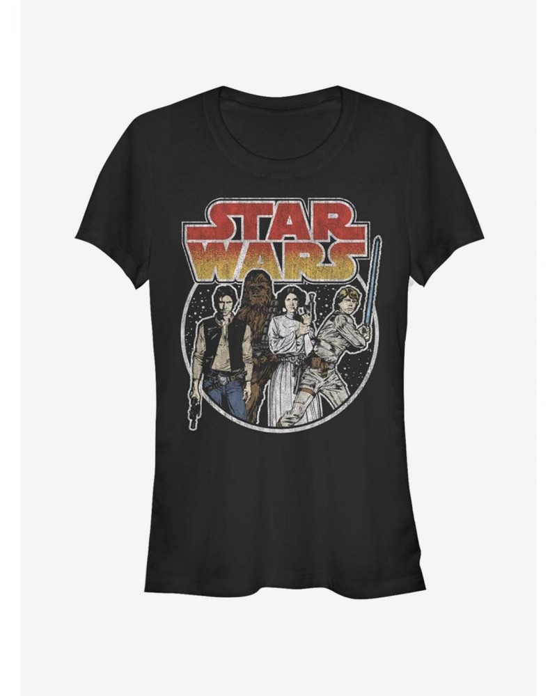 Star Wars Rebel Group Girls T-Shirt $7.60 T-Shirts