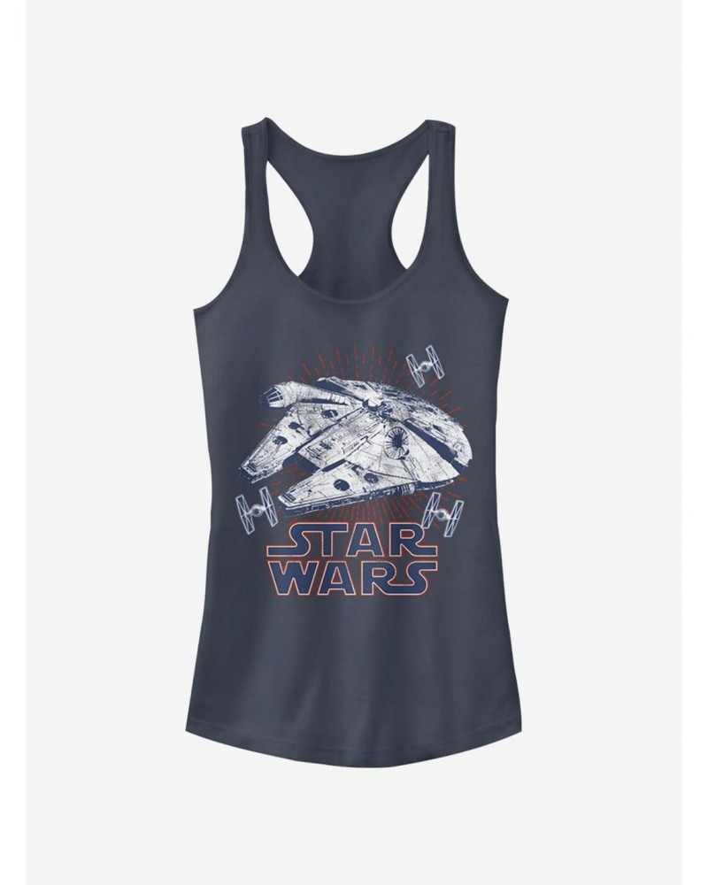 Star Wars Falcon Rays Girls Tank $5.98 Tanks