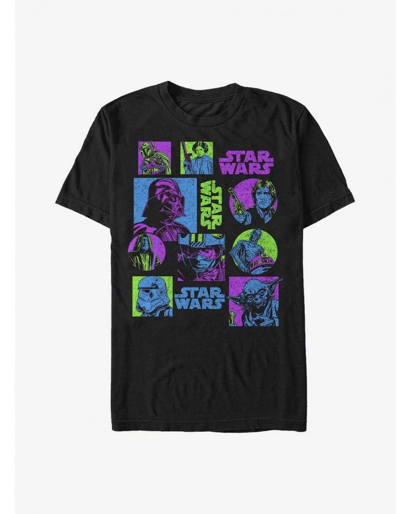 Star Wars Color Pop Force T-Shirt $5.75 T-Shirts