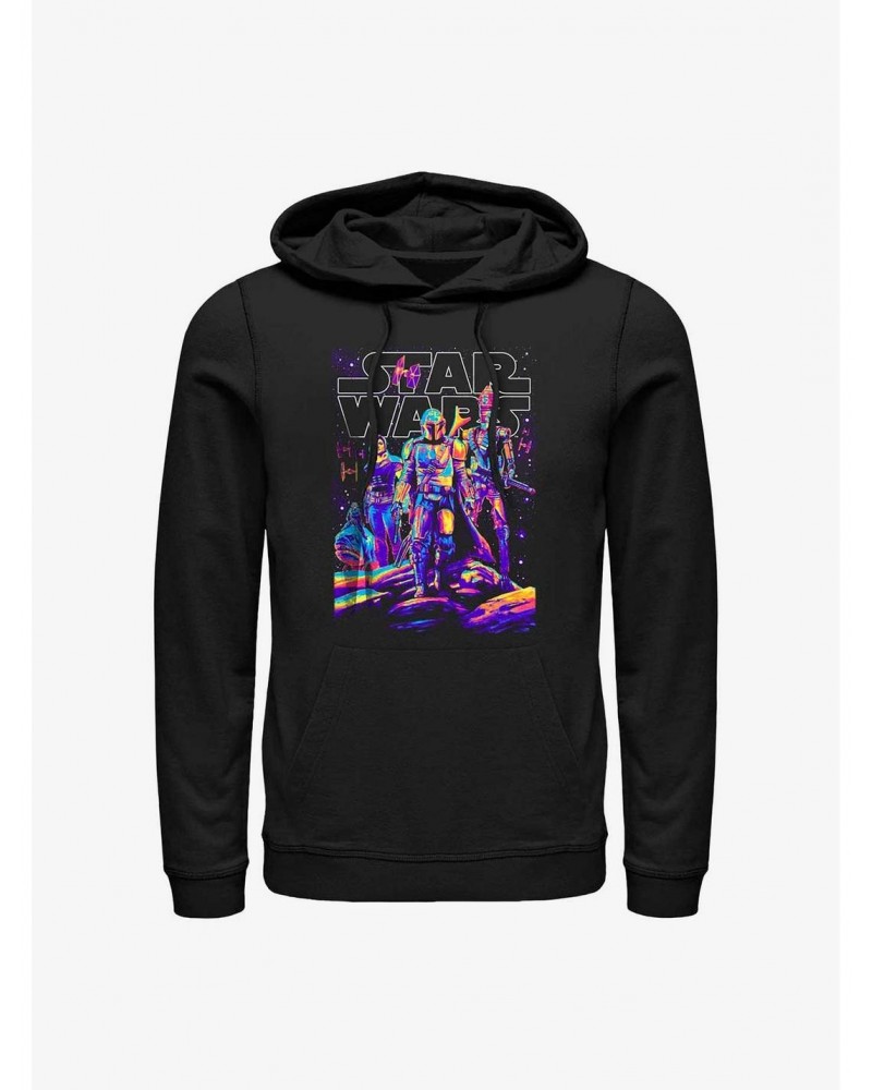 Star Wars The Mandalorian Light It Up Hoodie $17.60 Hoodies