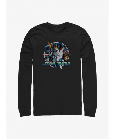 Star Wars Group Wars Long-Sleeve T-Shirt $10.79 T-Shirts