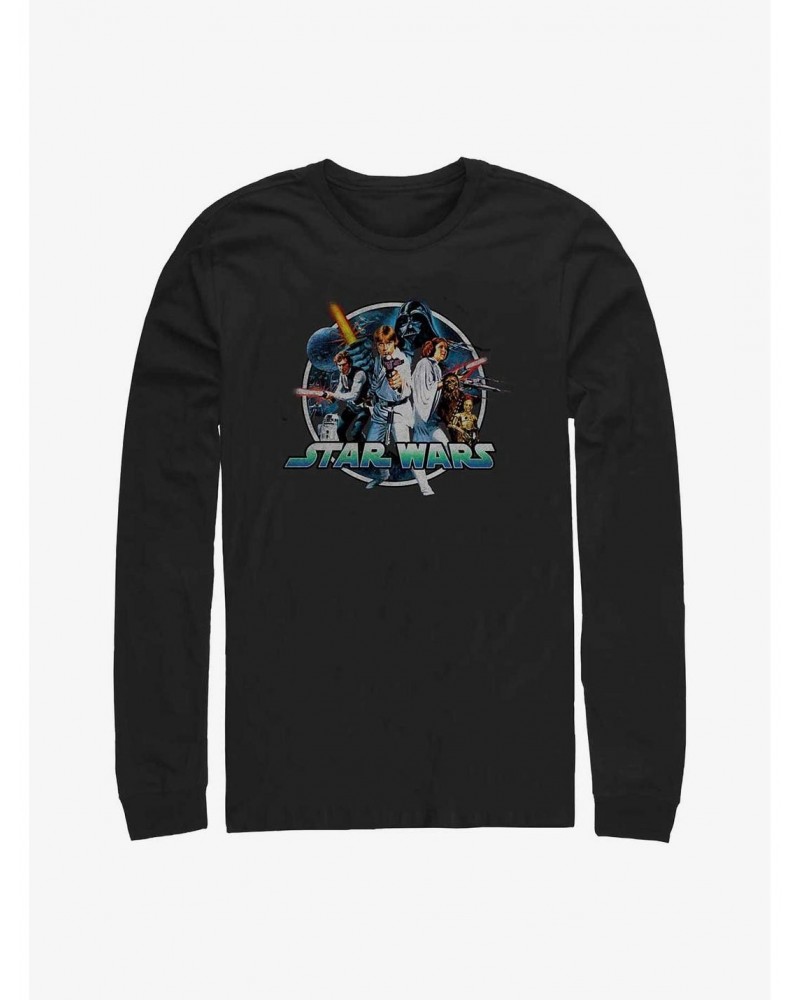 Star Wars Group Wars Long-Sleeve T-Shirt $10.79 T-Shirts