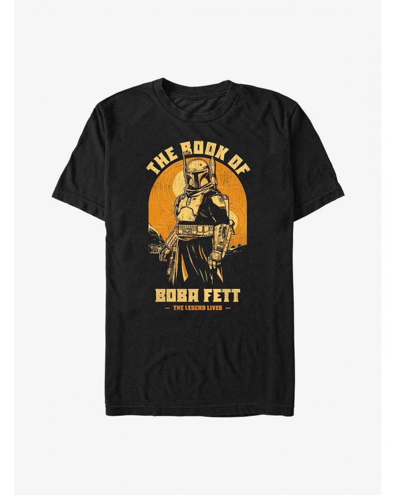 Star Wars The Book Of Boba Fett Living Legend Tatooine T-Shirt $5.44 T-Shirts