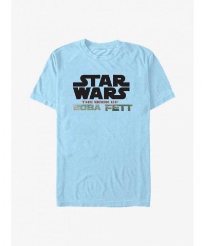 Star Wars The Book Of Boba Fett Star Wars Fett Logo T-Shirt $6.52 T-Shirts