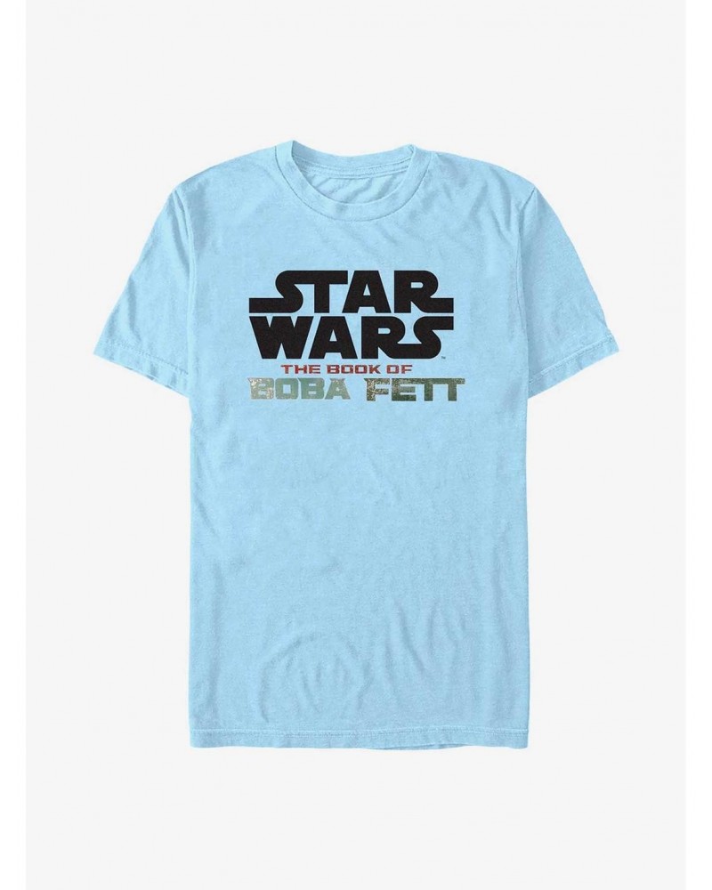 Star Wars The Book Of Boba Fett Star Wars Fett Logo T-Shirt $6.52 T-Shirts