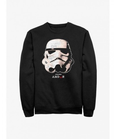 Star Wars: Andor Trooper Face Sweatshirt $14.76 Sweatshirts