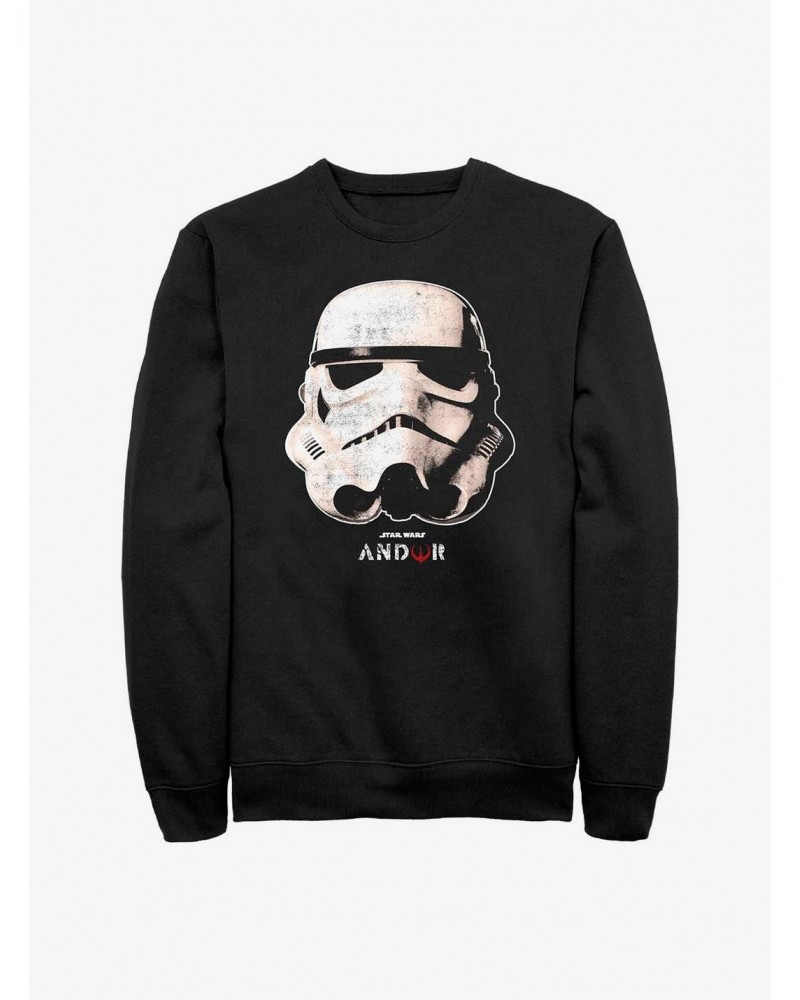 Star Wars: Andor Trooper Face Sweatshirt $14.76 Sweatshirts