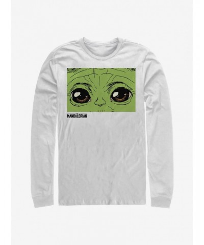 Star Wars The Mandalorian The Child These Eyes Long-Sleeve T-Shirt $12.11 T-Shirts