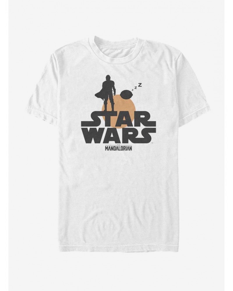 Star Wars The Mandalorian Sunset Duo T-Shirt $6.37 T-Shirts