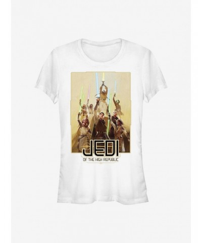 Star Wars: The High Republic Jedi Group Girls T-Shirt $5.66 T-Shirts