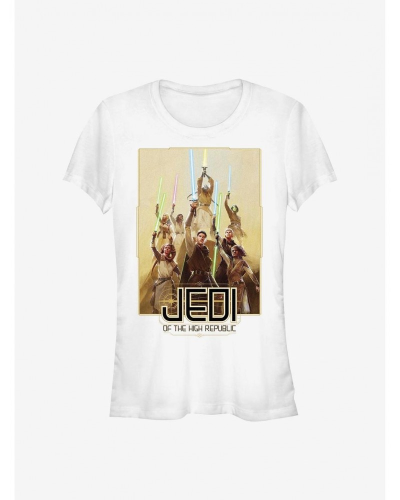 Star Wars: The High Republic Jedi Group Girls T-Shirt $5.66 T-Shirts