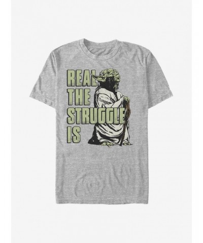 Star Wars Real The Struggle Is T-Shirt $5.44 T-Shirts