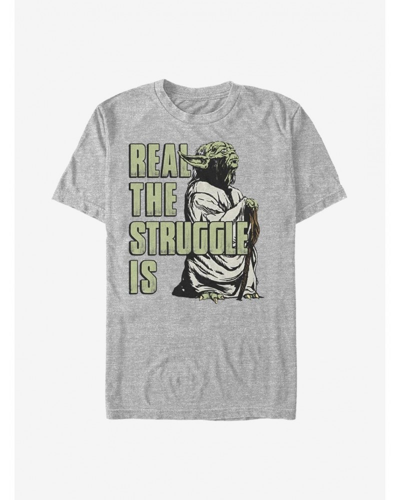 Star Wars Real The Struggle Is T-Shirt $5.44 T-Shirts