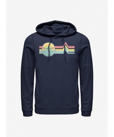 Star Wars The Mandalorian Rainbow The Child Hoodie $11.49 Hoodies