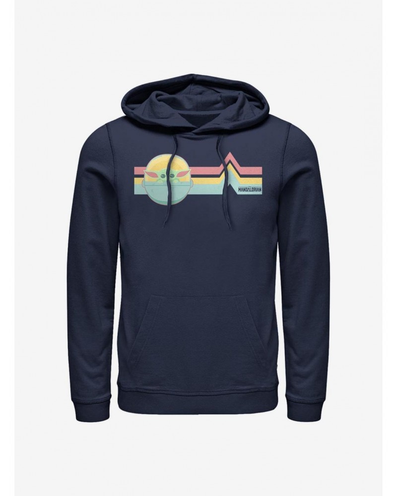 Star Wars The Mandalorian Rainbow The Child Hoodie $11.49 Hoodies