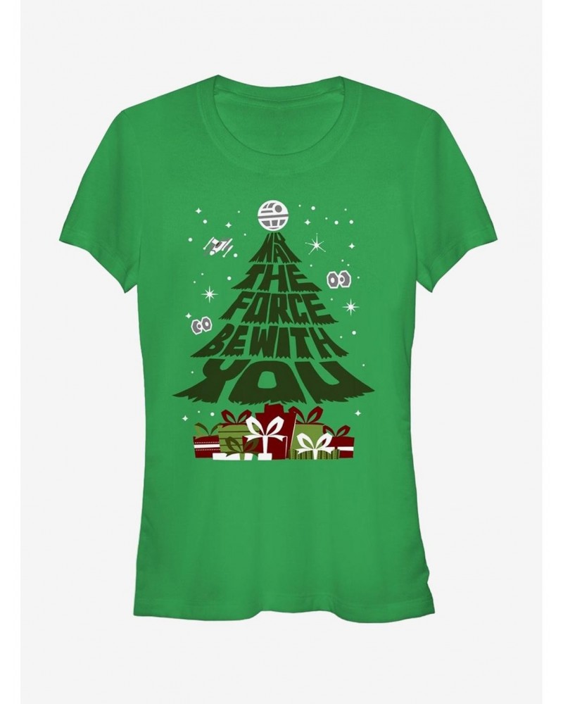 Star Wars Christmas Gifts Be With You Girls T-Shirt $7.44 T-Shirts