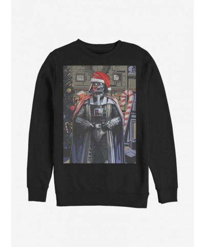 Star Wars Christmas Greetings Crew Sweatshirt $13.58 Sweatshirts