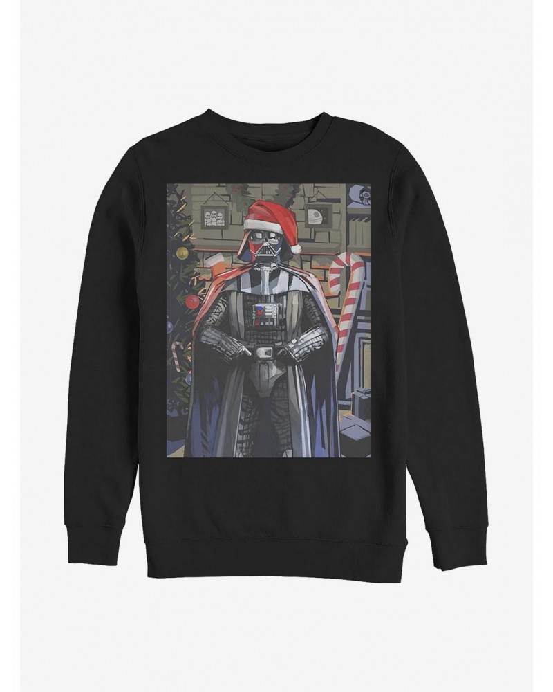 Star Wars Christmas Greetings Crew Sweatshirt $13.58 Sweatshirts