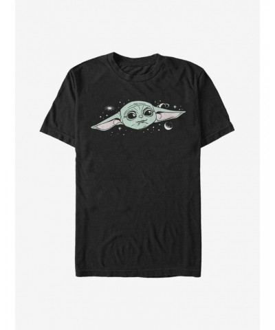 Star Wars The Mandalorian The Child Cute Big Face T-Shirt $6.37 T-Shirts