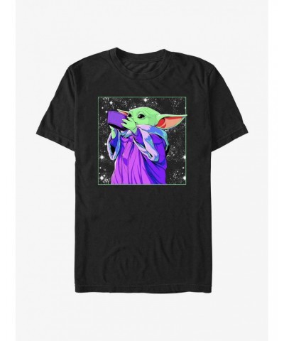 Star Wars The Mandalorian Psychedelic Soup T-Shirt $6.21 T-Shirts