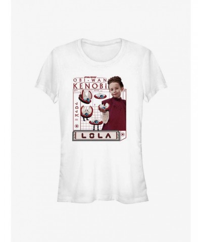 Star Wars Obi-Wan Kenobi Lola Girls T-Shirt $6.96 T-Shirts