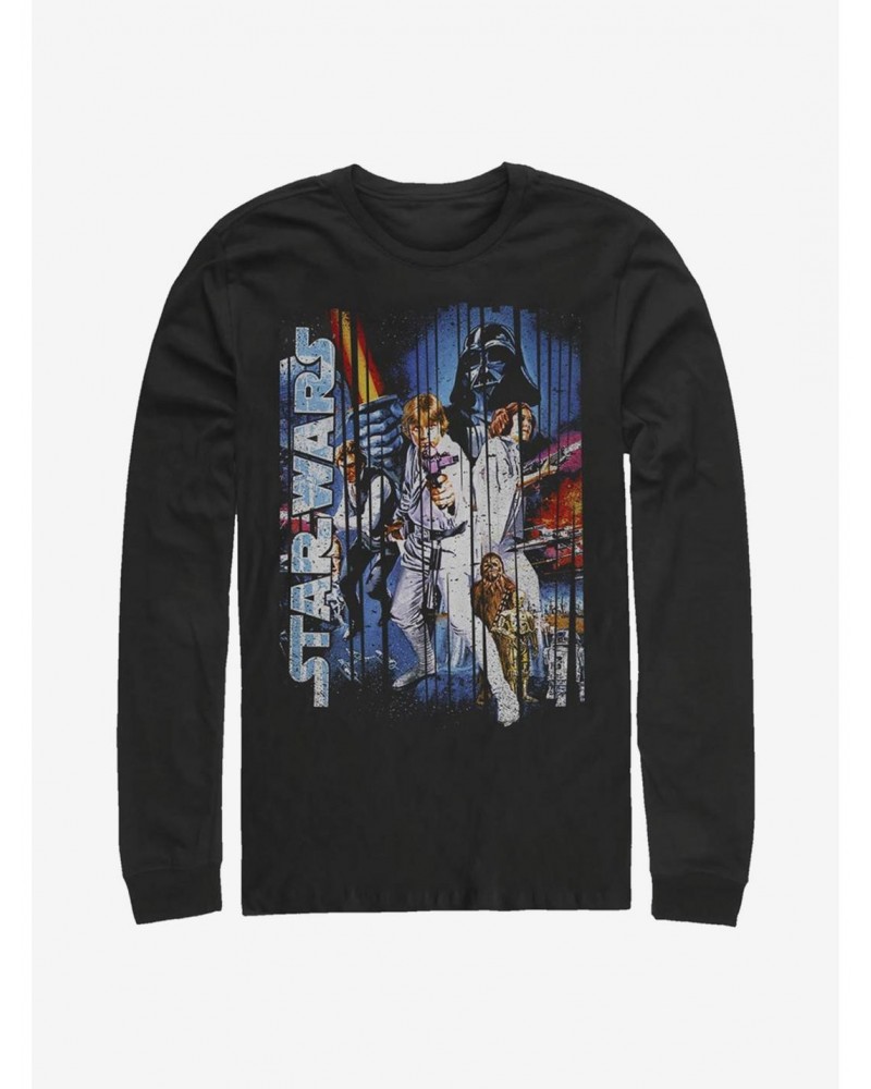 Star Wars Classic Scene Long-Sleeve T-Shirt $12.11 T-Shirts