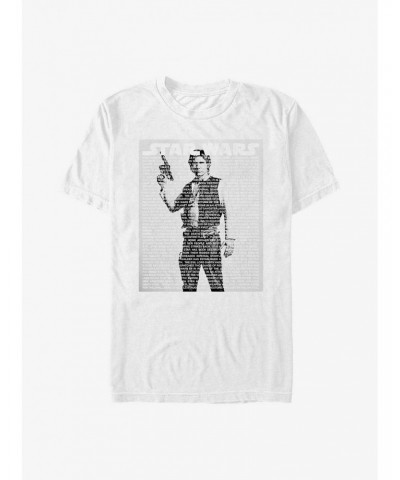 Star Wars Han Solo Story Poster T-Shirt $7.30 T-Shirts