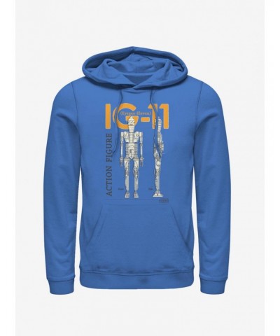 Star Wars The Mandalorian IG-11 Schematics Hoodie $11.85 Hoodies