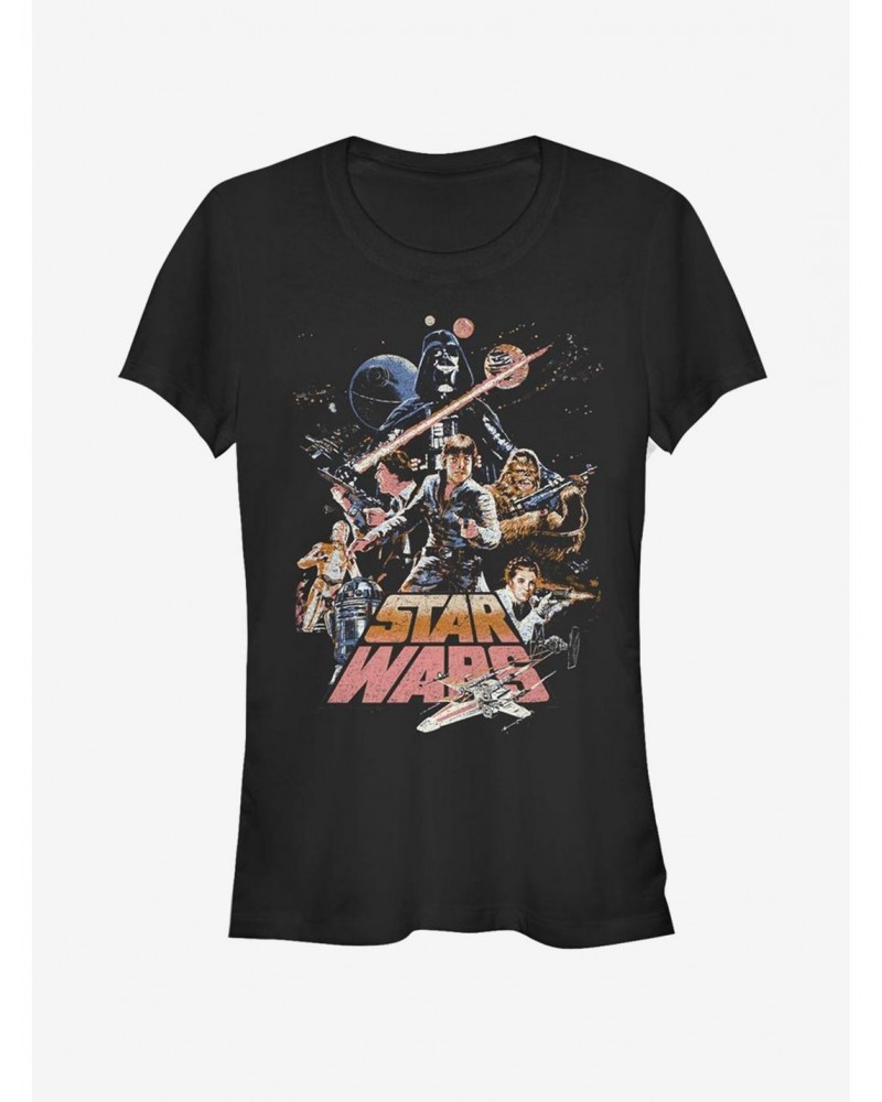 Star Wars Stand And Fight Girls T-Shirt $4.85 T-Shirts