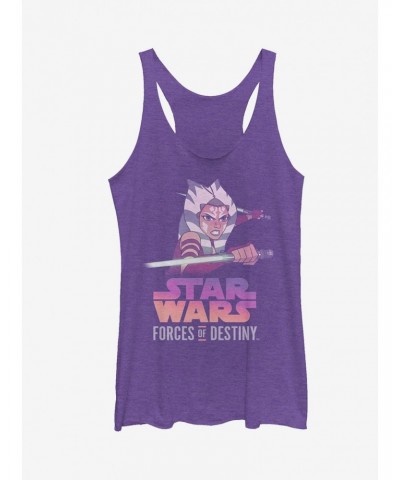 Star Wars Ahsoka Fight Girls Tanks $10.36 Tanks