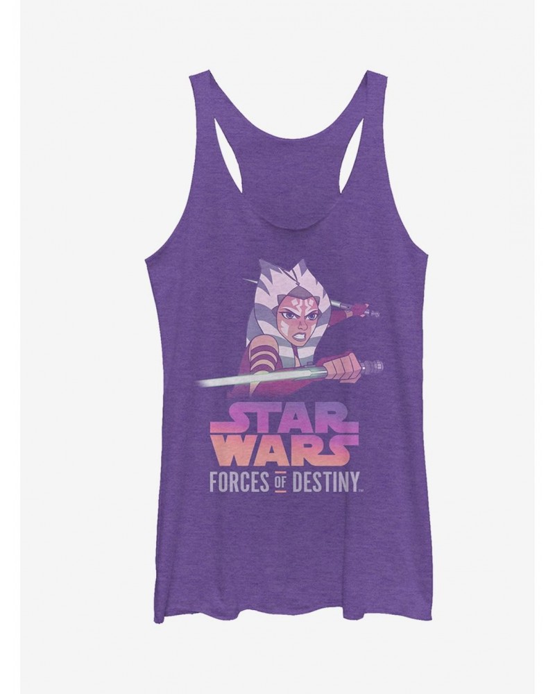 Star Wars Ahsoka Fight Girls Tanks $10.36 Tanks