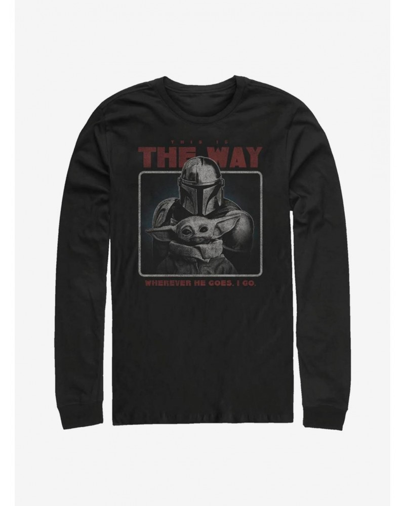 Star Wars The Mandalorian Retro This Is The Way Long-Sleeve T-Shirt $8.42 T-Shirts