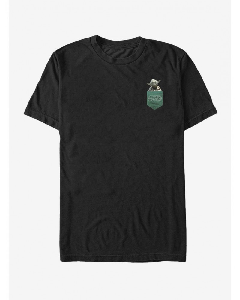 Star Wars Yoda Faux Pocket T-Shirt $4.66 T-Shirts