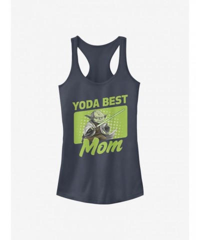 Star Wars Yoda Best Mom Girls Tank $9.56 Tanks